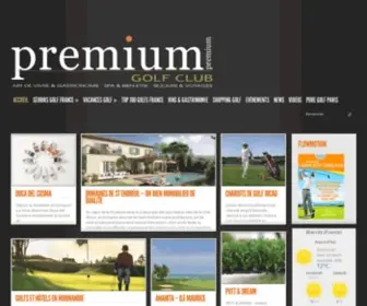 PremiumGolfclub.com(SPA & BIEN) Screenshot