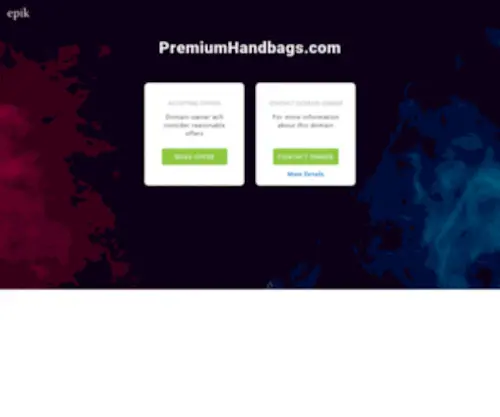 Premiumhandbags.com(Premiumhandbags) Screenshot