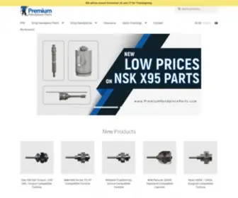 Premiumhandpieceparts.com(Premium Handpiece Parts) Screenshot