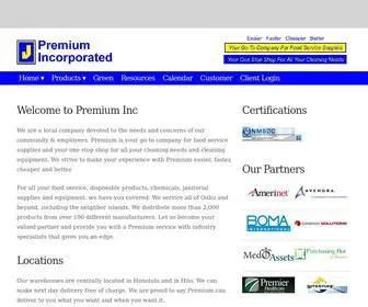 Premiuminc.com(Premium Inc) Screenshot