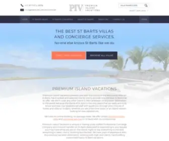 Premiumislandvacations.com(St Barts Luxury Villa Rentals from Premium Island Vacations) Screenshot