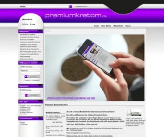 Premiumkratom.de(Holzrosensamen und Kartom kaufen beim Profi) Screenshot