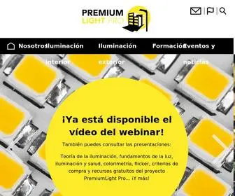 Premiumlightpro.es(Premium Light Pro es) Screenshot