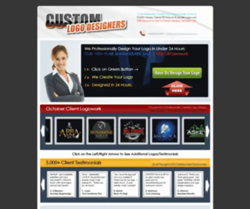 Premiumlogocreation.com(Custom Logo Designers) Screenshot
