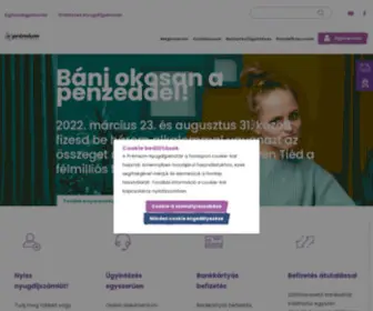PremiumnyugdijPenztar.hu(PRÉMIUM) Screenshot