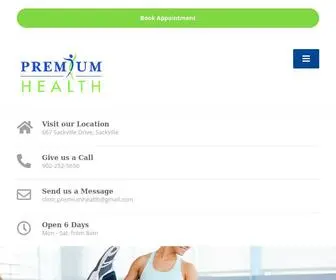 Premiumphysio.ca(Physiotherapy Clinic) Screenshot