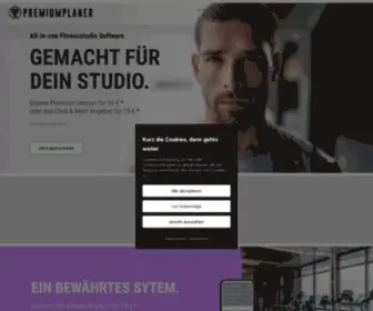 Premiumplaner.de(Fitness Studio Software) Screenshot