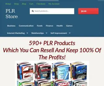 Premiumplrstore.com(PLR eBook Shop) Screenshot