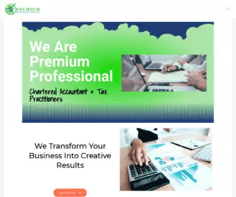 Premiumprofessional.com.ng(Chartered Accountant & Tax Practitioners) Screenshot