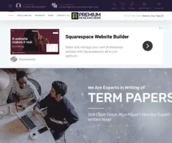 Premiumresearchers.com(Premium Researchers) Screenshot