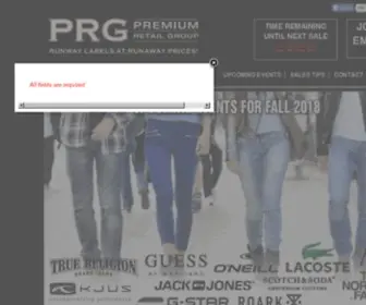 Premiumretailgroup.com(PREMIUM RETAIL GROUP) Screenshot