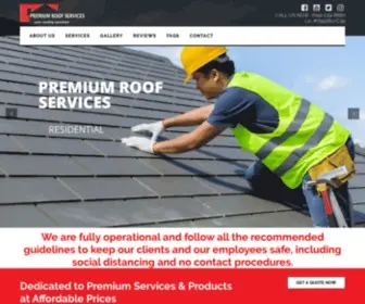 Premiumroofservices.com(Roofing Services) Screenshot