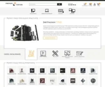 Premiumstation.pl(Konfigurator stacji roboczych Dell Precision) Screenshot
