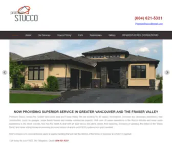 Premiumstucco.com(Stucco) Screenshot