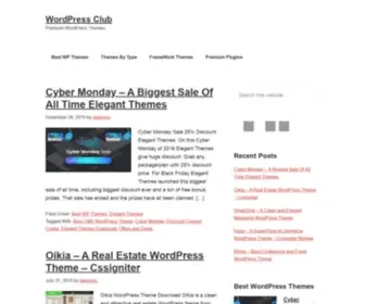 Premiumthemesclub.com(WordPress Club) Screenshot