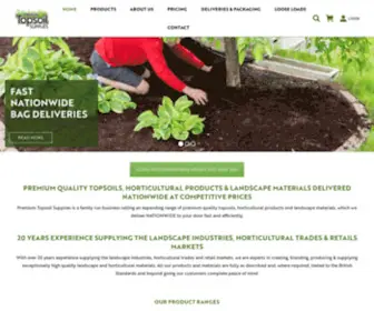 Premiumtopsoilsupplies.co.uk(UK's Leading Landscape Supply Company) Screenshot