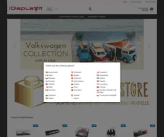 PremiumtoyStore.de(Vitrinen für Ihre Lego) Screenshot