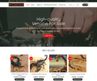 Premiumvenomshop.com(Premium Venom Shop) Screenshot