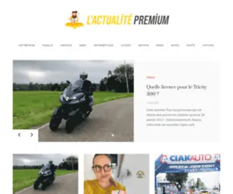 Premiumwanadoo.com(Actualité Premium) Screenshot