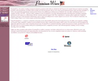 Premiumware.com(PremiumWare-Enterprise premium audit software solution for the Property & Casualty insurance industry providing premium audit tracking and risk management) Screenshot