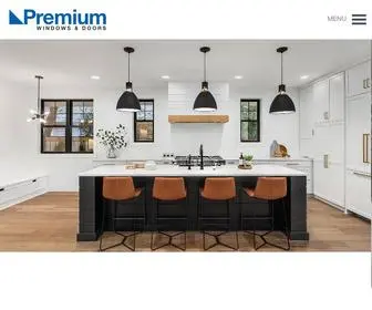 Premiumwindows.com(Manufacturer of High Quality of Window & Doors) Screenshot