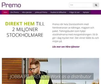 Premo.se(Pressens Morgontjänst) Screenshot