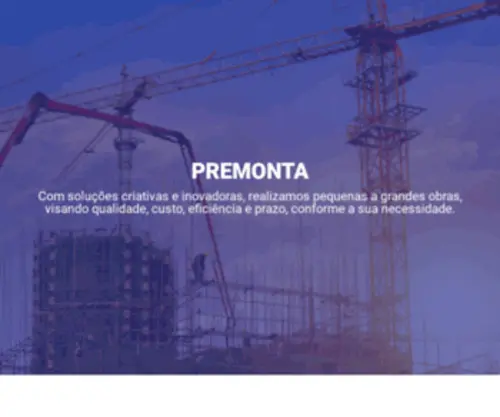 Premonta.com.br(SOLUÇÕES EM INFRAESTRUTURA) Screenshot