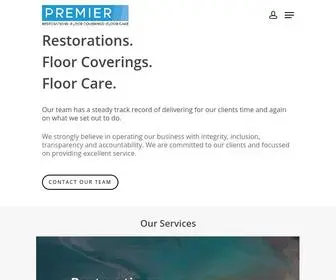 Premrest.com.au(Restorations, Floor Coverings, Floor Care) Screenshot