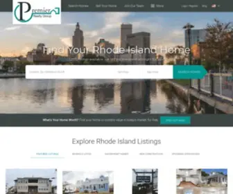 Premrg.com(RI Real Estate) Screenshot