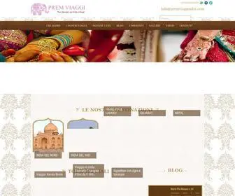 Premviaggindia.com(Viaggio in India fai da te) Screenshot