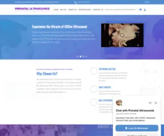 Prenatalultrasounds.com(Orlando's Best HDLive 3D Ultrasound and 4D Ultrasound) Screenshot