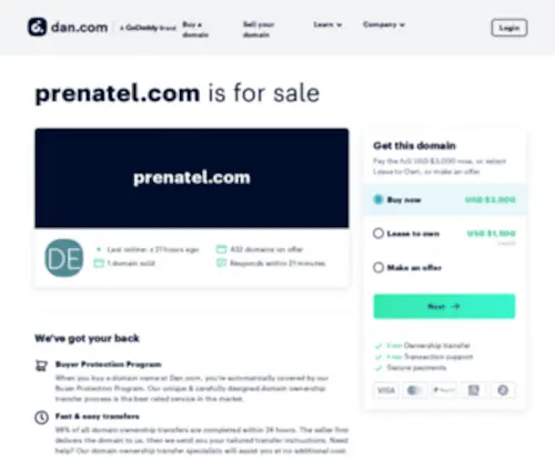 Prenatel.com(Prenatel) Screenshot
