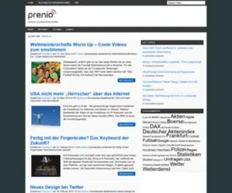 Prenio.de(Vegane News) Screenshot