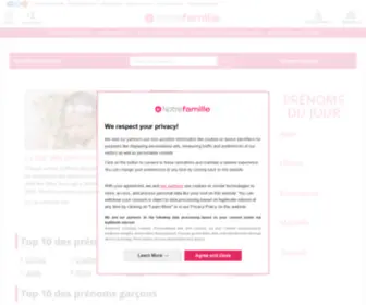 Prenom.com(Accueil) Screenshot