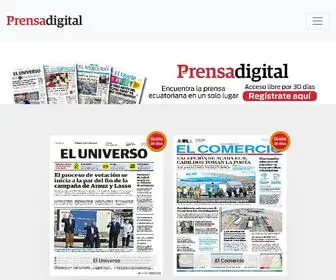 Prensadigital.ec(Prensa Digital Ecuador) Screenshot