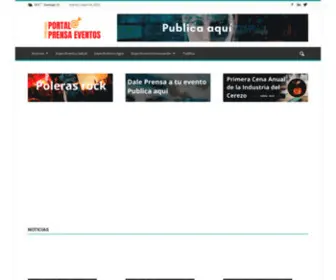 Prensaeventos.cl(Prensa Eventos) Screenshot