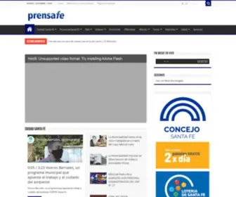 Prensafe.com.ar(PrensaFe) Screenshot