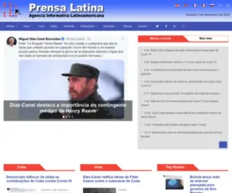 Prensalatina.com.br(Agência) Screenshot