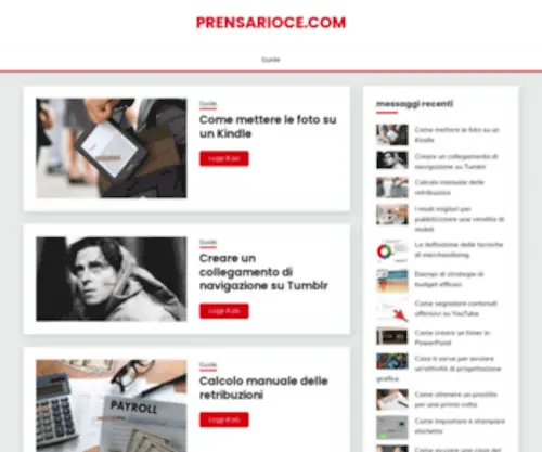 Prensarioce.com(Prensarioce) Screenshot