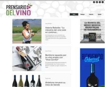 Prensariodelvino.com(Medio Online) Screenshot