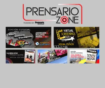 Prensariozone.com(Pagina de inicio de PrenasarioZone) Screenshot