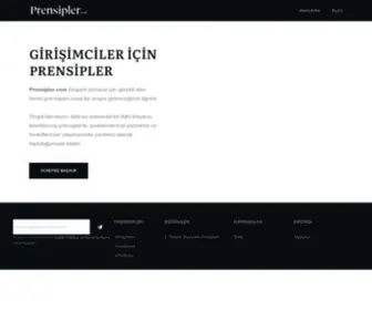 Prensipler.com(PRENSİPLER) Screenshot