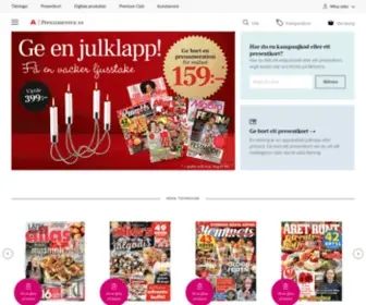 Prenumerera.se(Tidningsprenumerationer till bästa pris) Screenshot