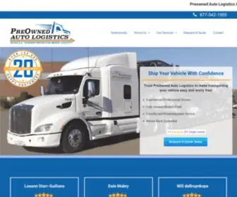 Preownedautologistics.com(Auto Transport &amp; Car Shipping) Screenshot