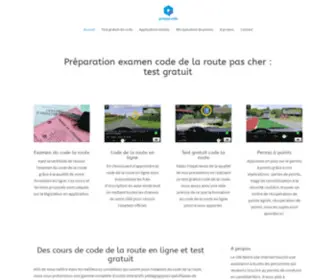 Prepa-Code.com(Préparation examen code de la route pas cher) Screenshot