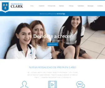 Prepaclark.com(Prepa Clark) Screenshot