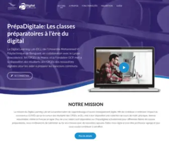 Prepadigitale.com(Digital Learning Lab) Screenshot