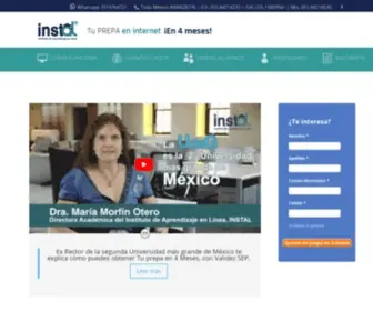 Prepaeninternet.com(Prepa en Internet) Screenshot