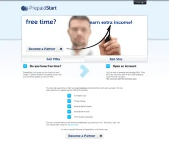 Prepaidstart.com(Build your telecom business) Screenshot