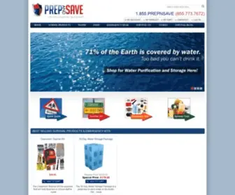 Prepandsave.com(Prep and Save) Screenshot